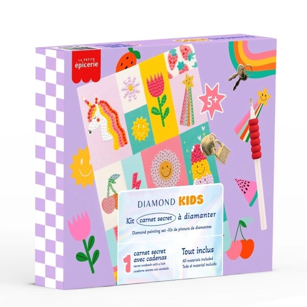 La petite épicerie Diamond Painting Set Kids Tagebuch