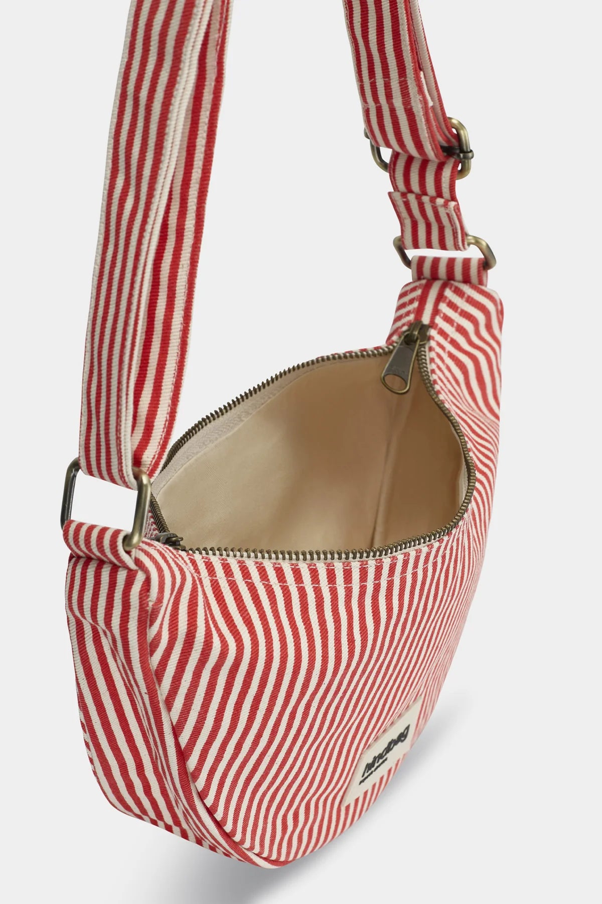 hindbag Andrea rote Streifen