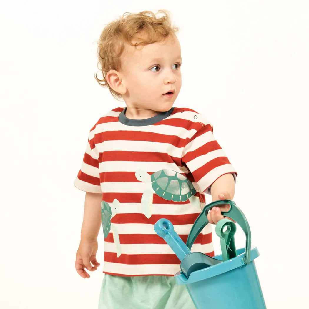 Sense Organics Baby T-Shirt ANTON Schildkröte