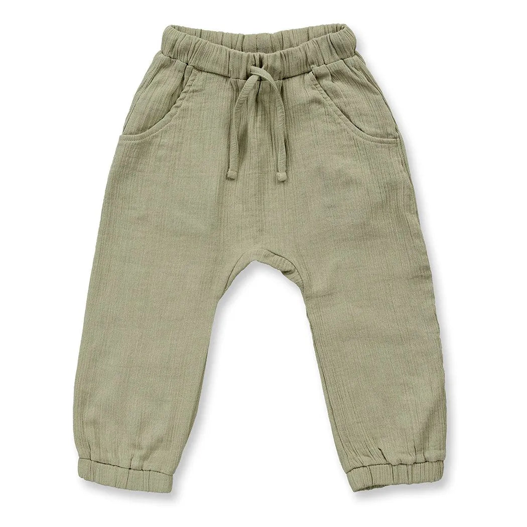 Sense Organics Kinderhose Loki salbeigrün
