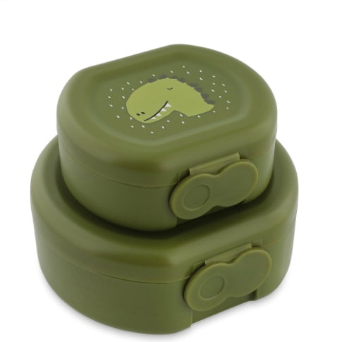 trixie Snackbox mit Clip 2er Set Mr. Dino