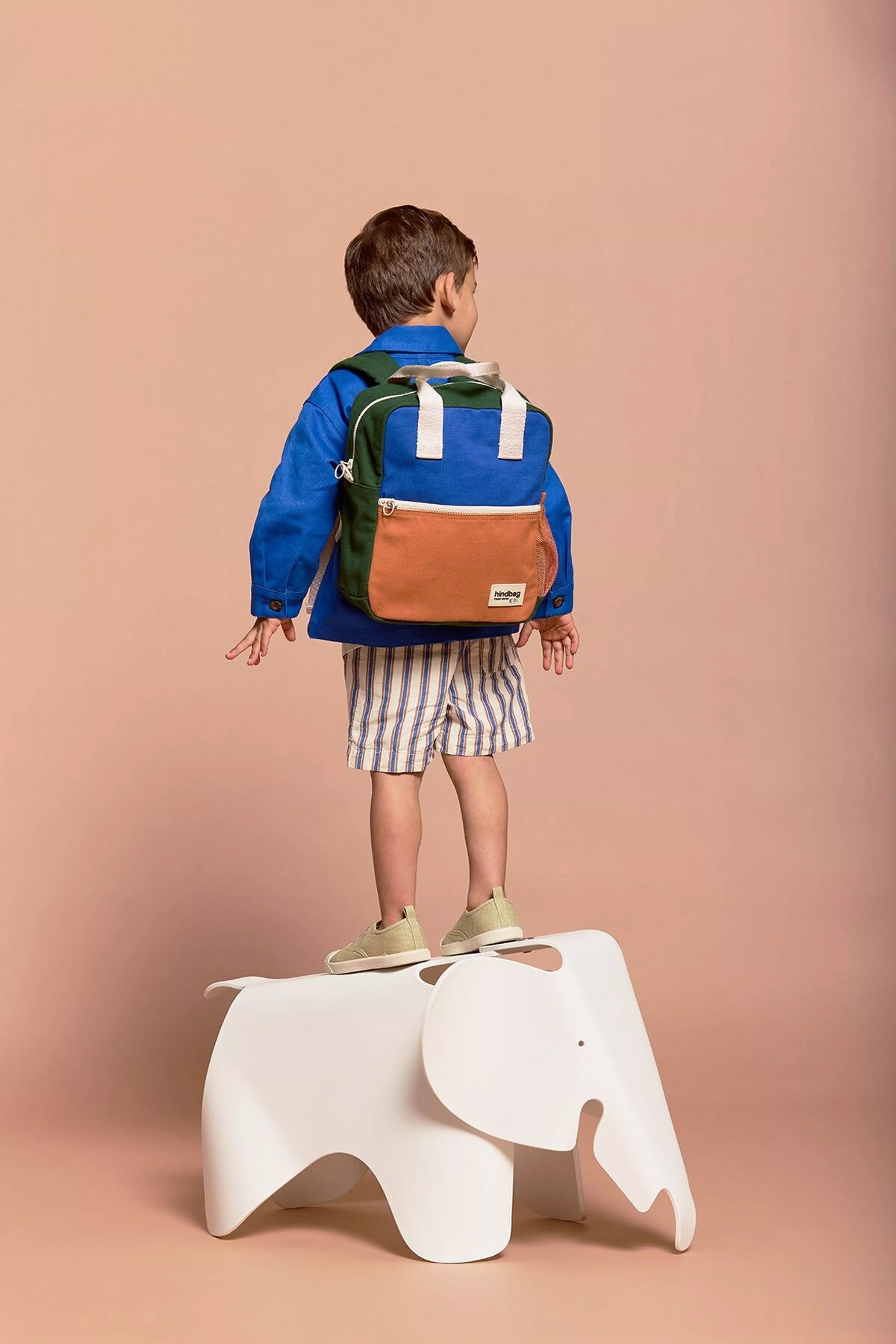 hindbag Rucksack Arthur Bleu Électrique