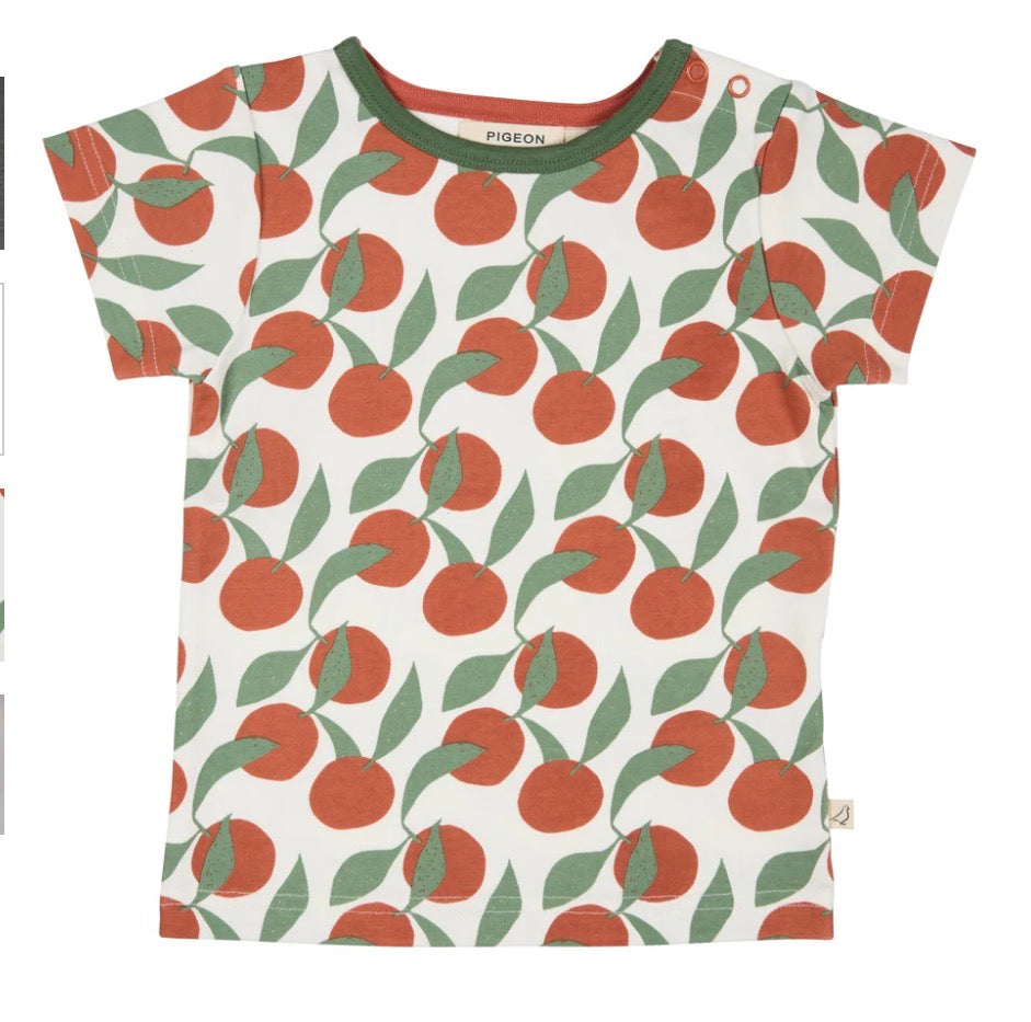 Pigeon T-Shirt Oranges