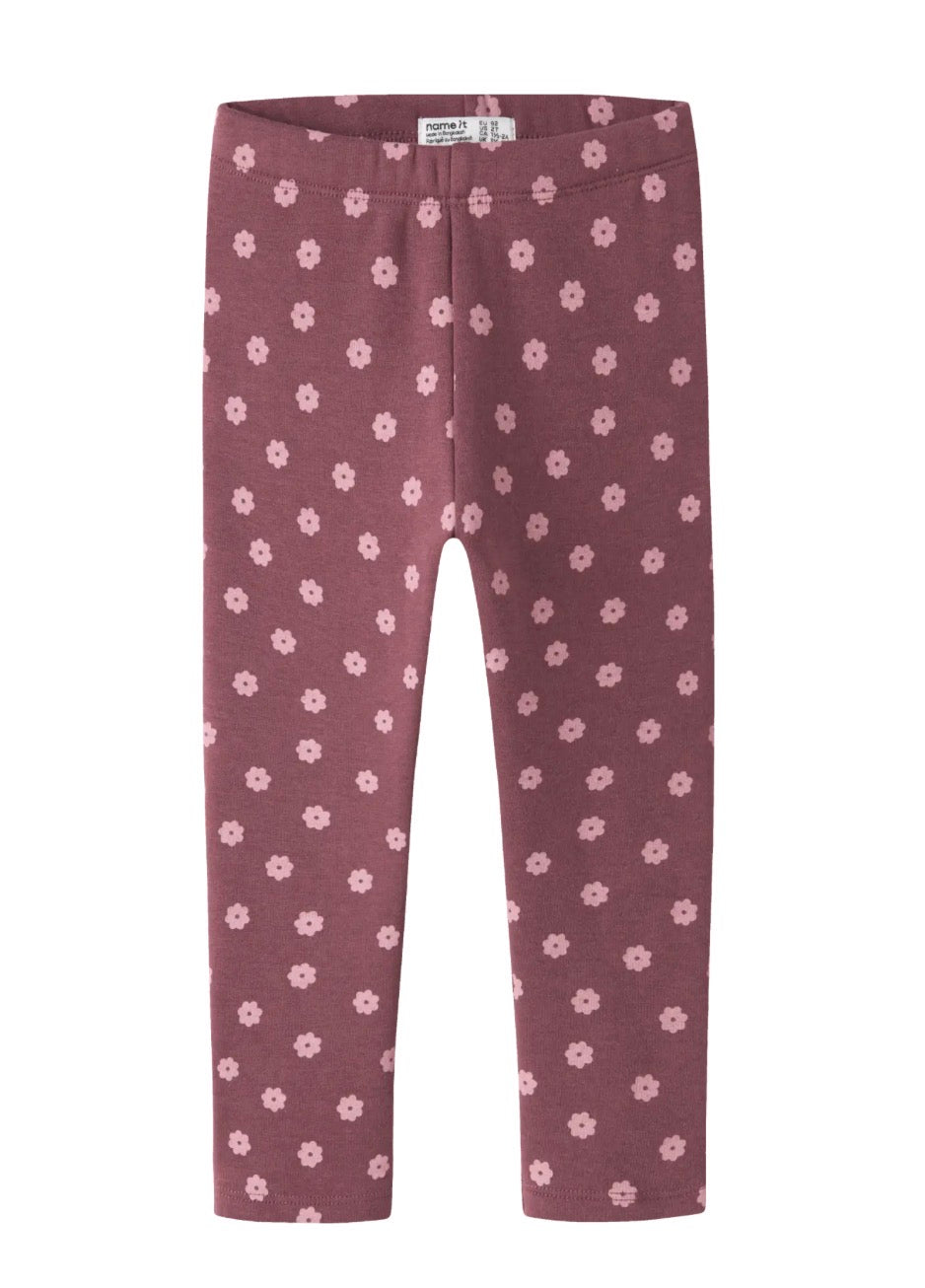 name it Leggings (nmfdavina) Blumen