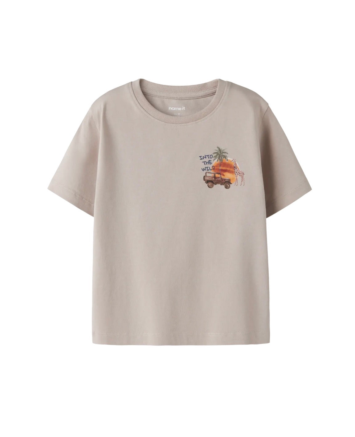 name it T-Shirt Safari (nmmhugo) Chateau Gray