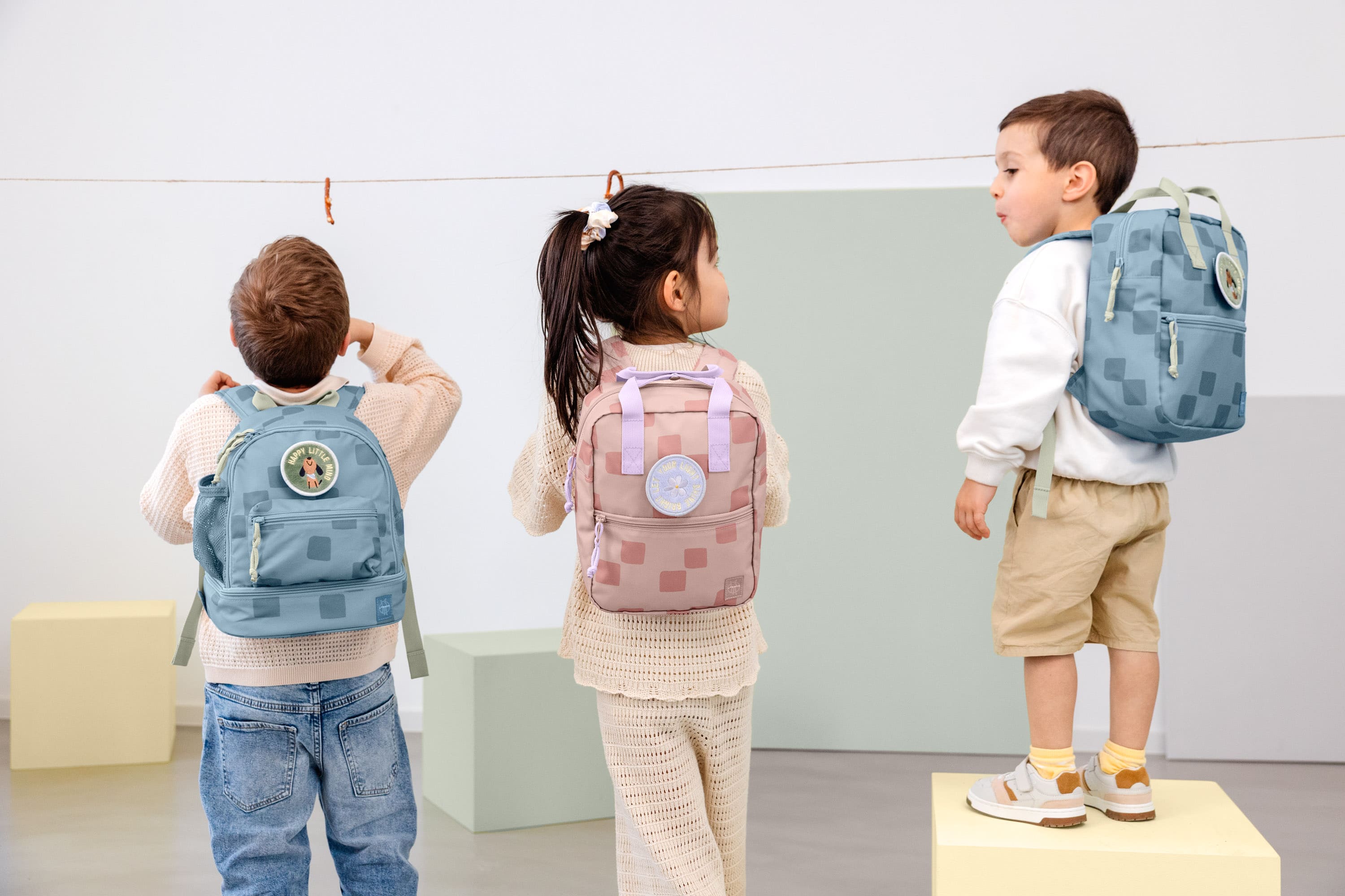 Lässig Kindergartenrucksack Pattern Party