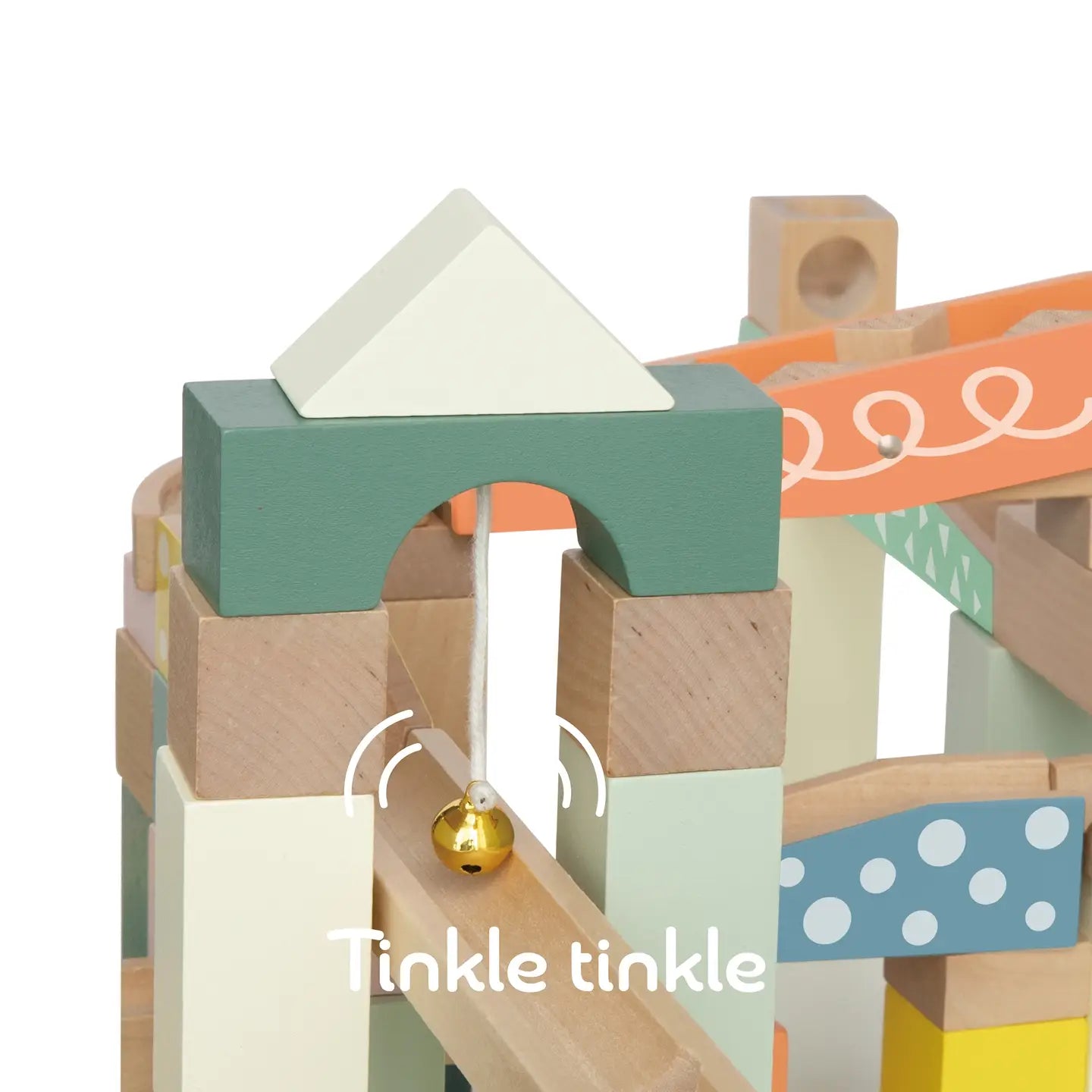 Classic World Holzklötze Kugelbahn