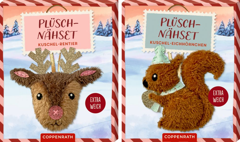 Die Spiegelburg Plüsch-Nähset Weihnachten