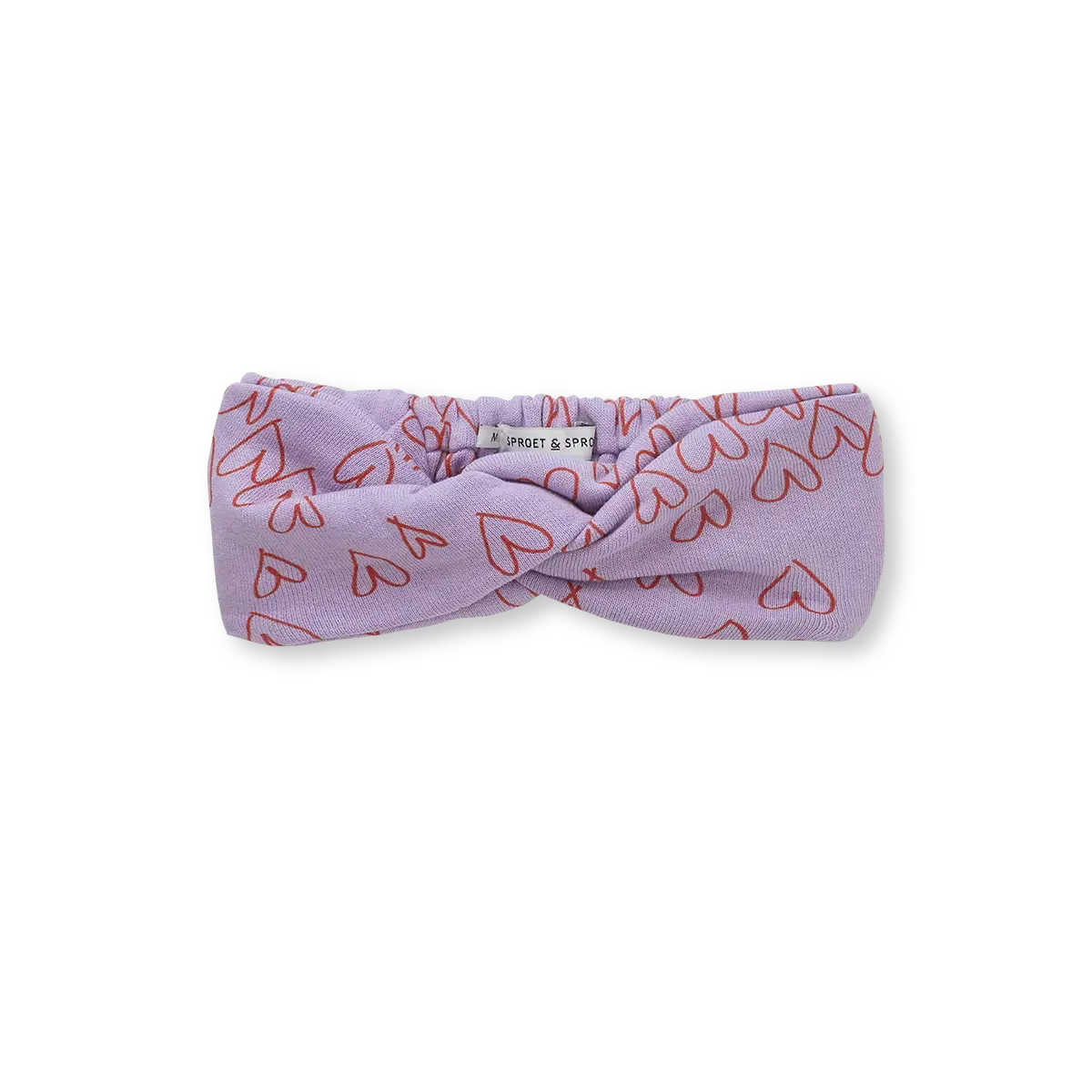 Sproet & Sprout Haarband Hearts Lavender