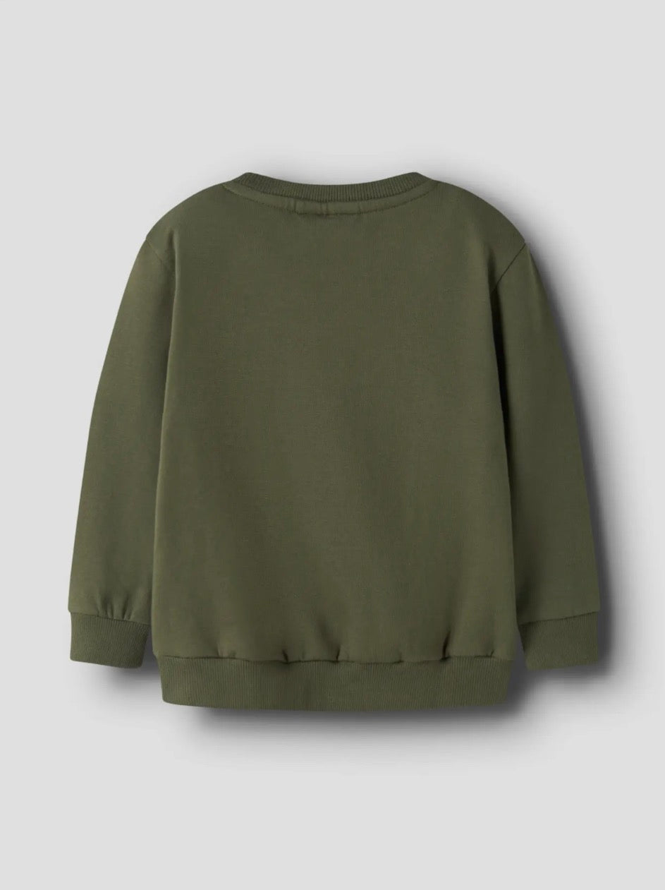 name it Sweatshirt Skateboards (nmmniel) grün