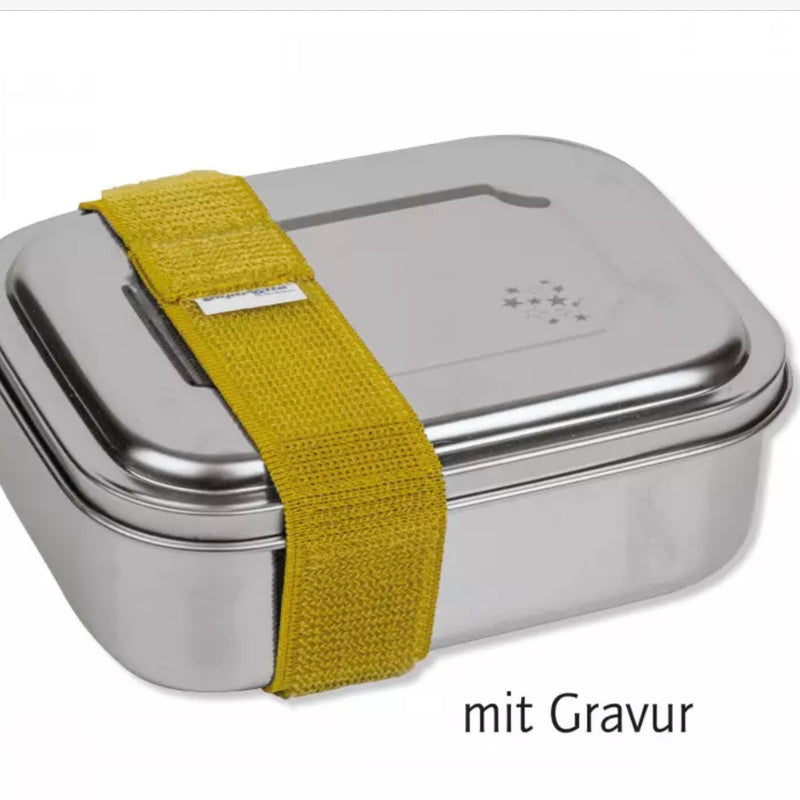 Lutz Mauder Edelstahl- Lunchbox TapirElla mit Sternchen grün