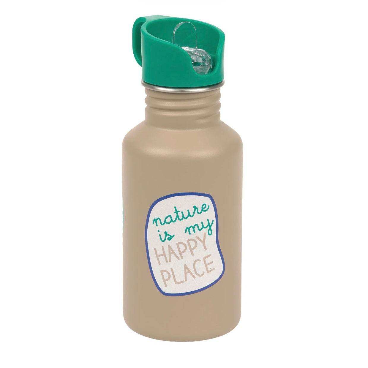 Lässig Trinkflasche aus Edelstahl Happy Trails Frog