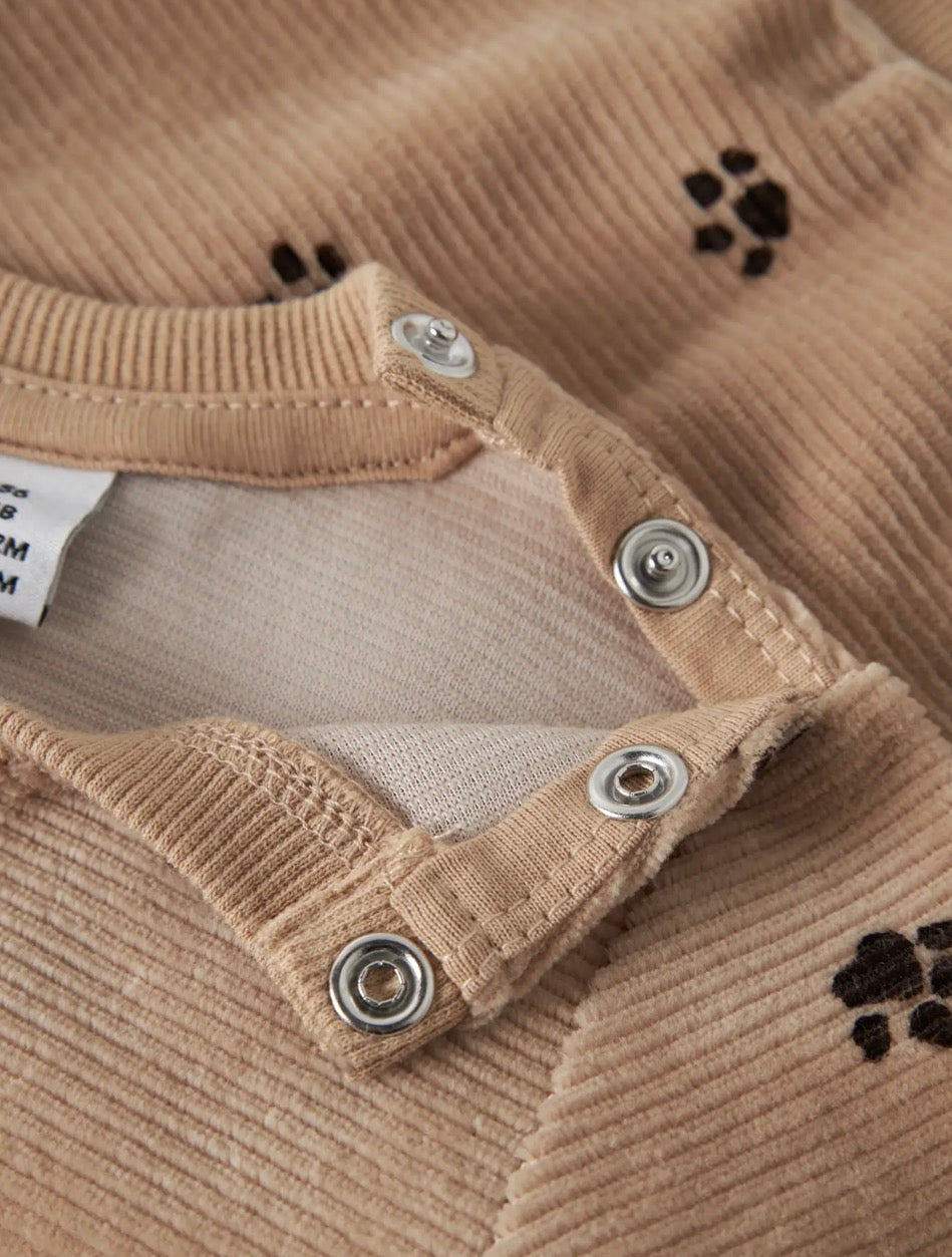 name it Baby Sweatshirt velours (nbmnorden) Sesam