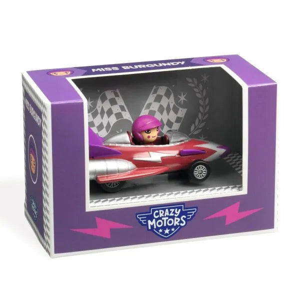 Djeco Crazy Motors Miss Burgundy