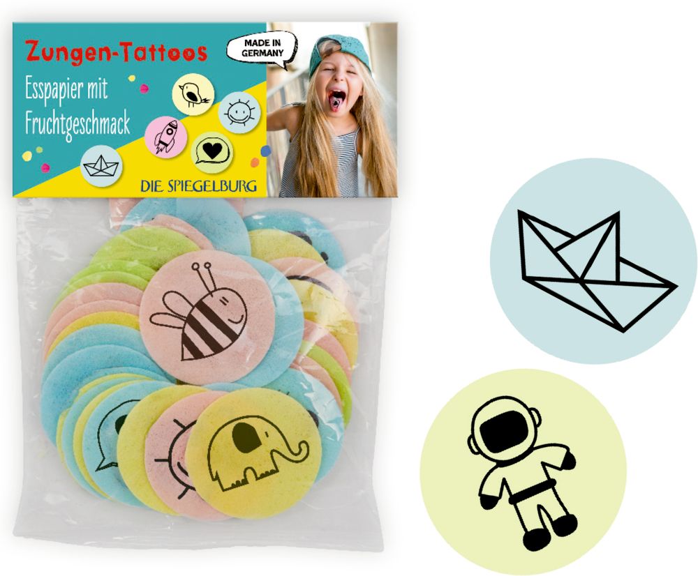 Die Spiegelburg Zungentattoos