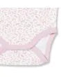 Sense Organics Langarm Baby Body YVON Rosa Kringel Druck