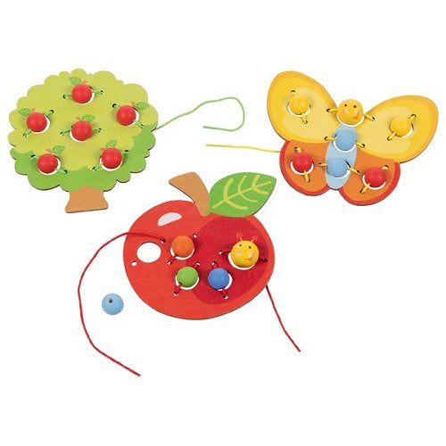 goki Fädelspiel Obstgarten