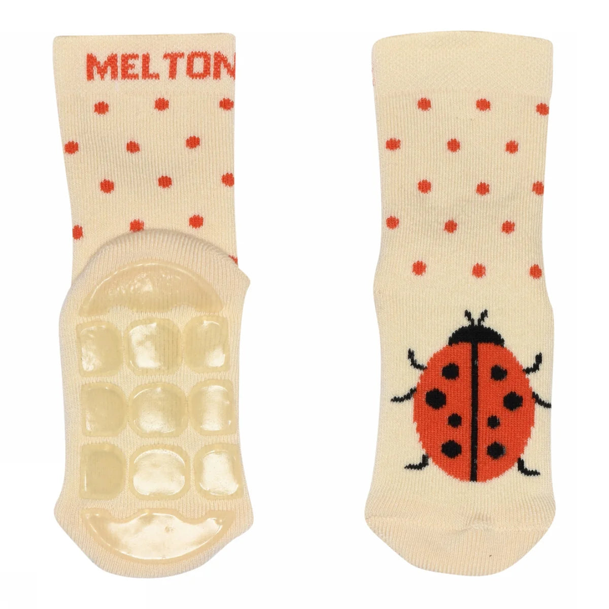 Melton Stoppersocken Ladybug