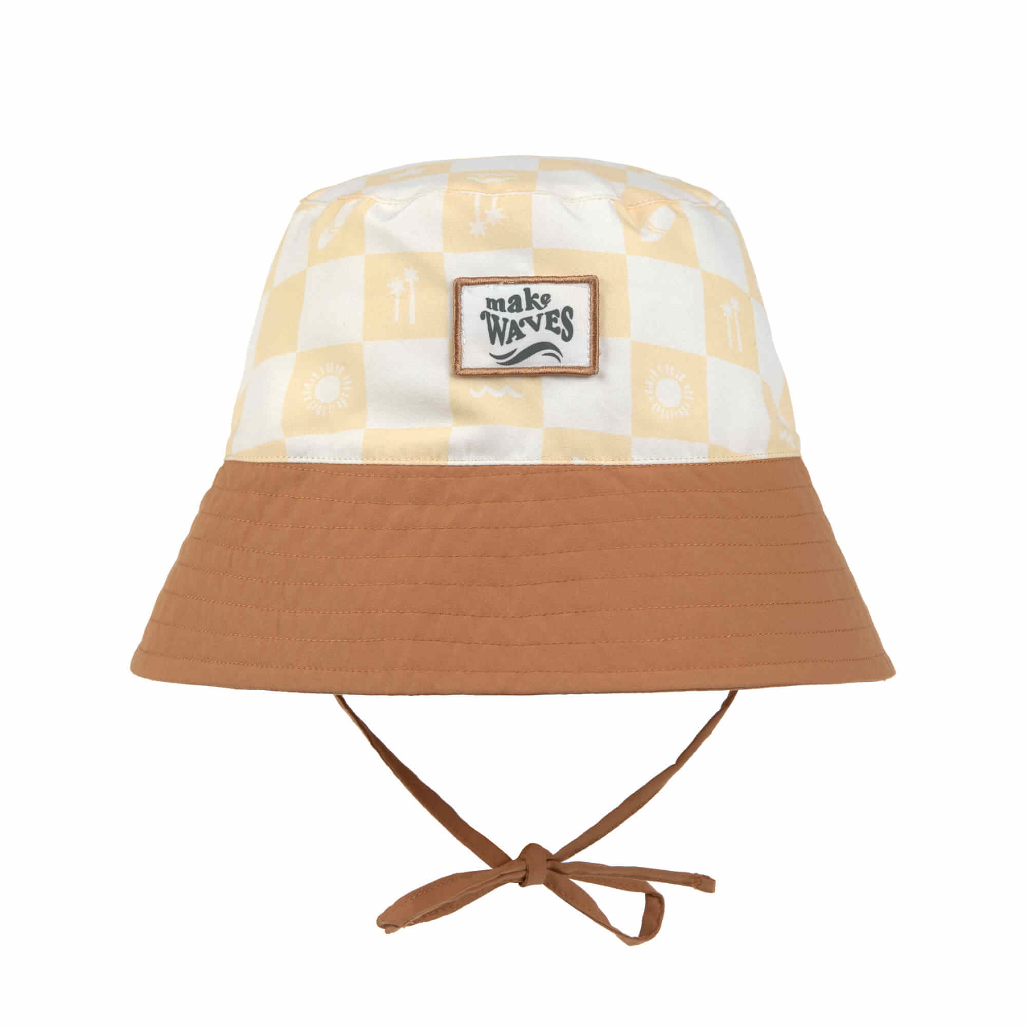 Lässig Fischerhut kariert mit UV Schutz