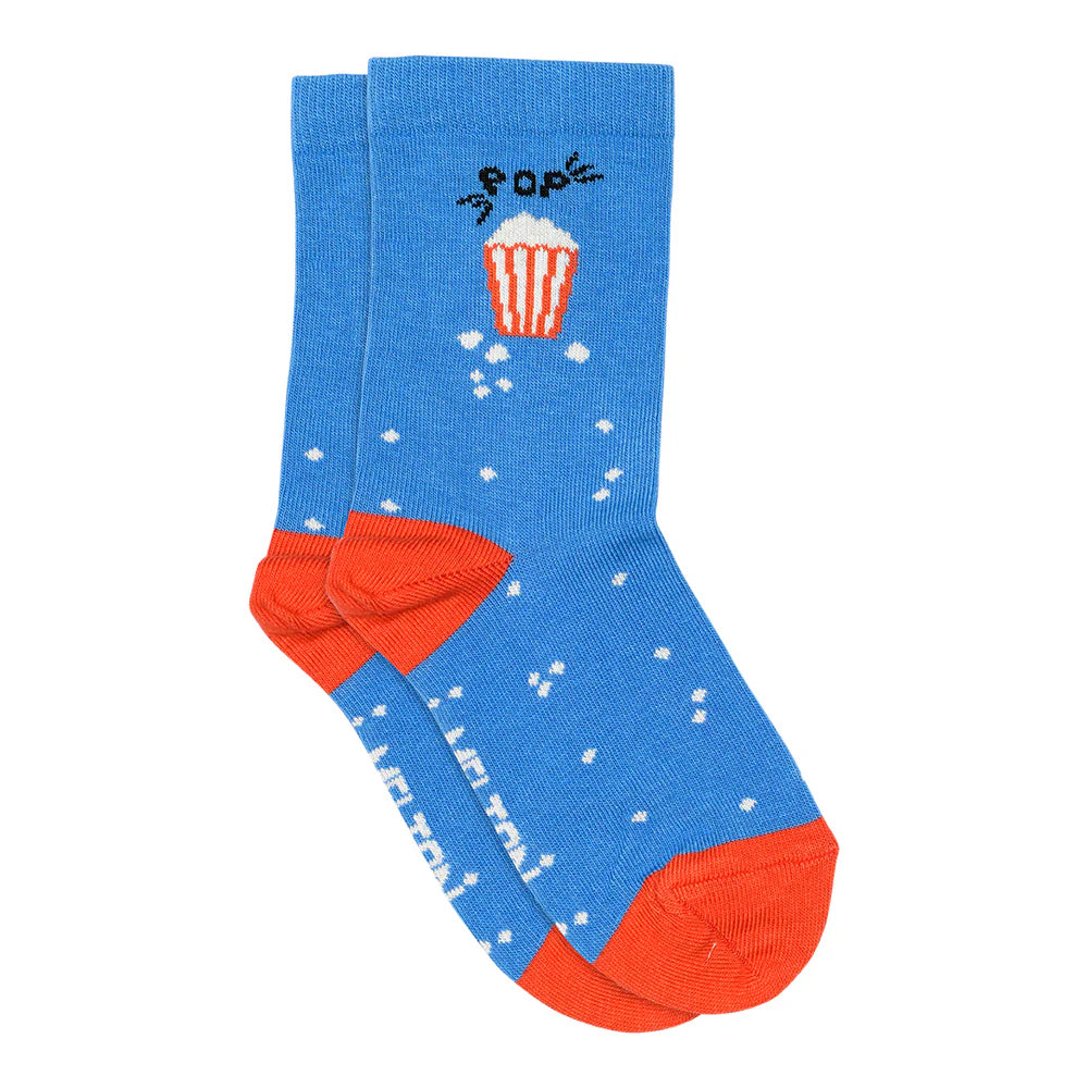 Melton Popcorn Socken