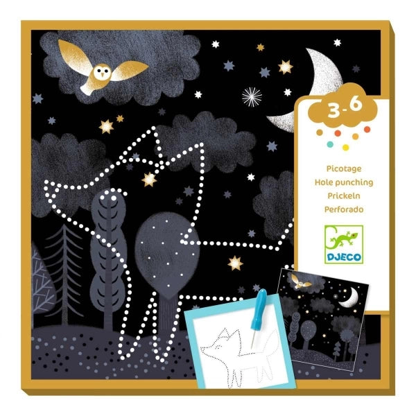 Djeco Basteln 3-6 Prickeln