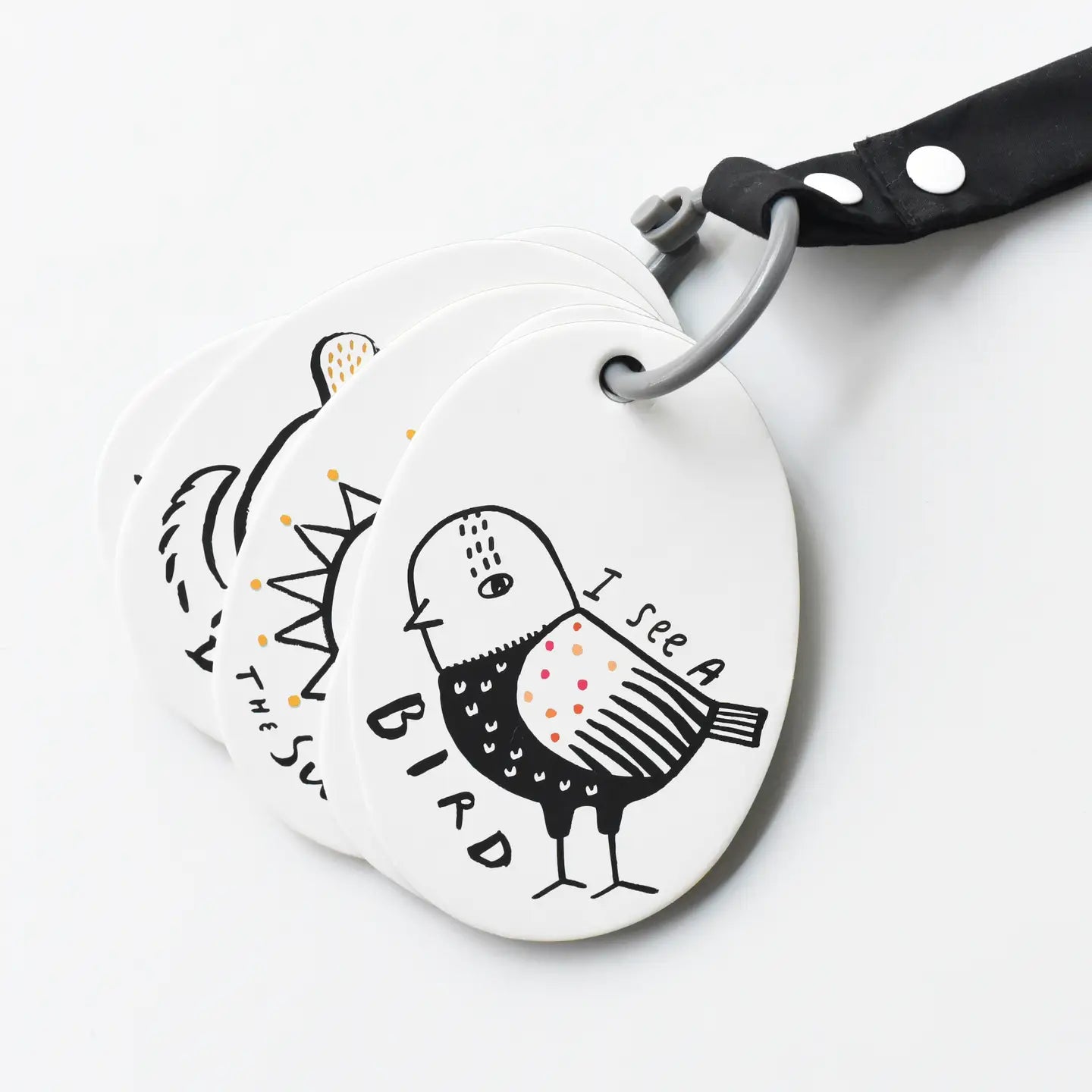 wee gallery Kinderwagen Karten „Ich sehe auf einem Spaziergang“