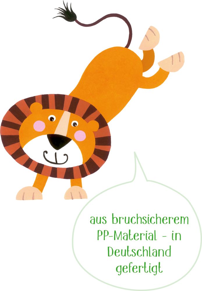 Die Spiegelburg Teller Löwe