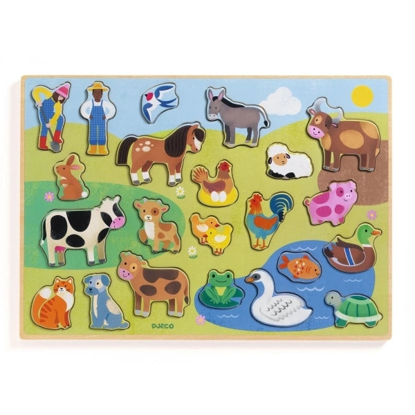 Djeco Puzzlo Campo
