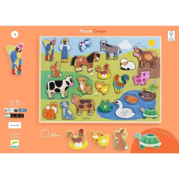 Djeco Puzzlo Campo