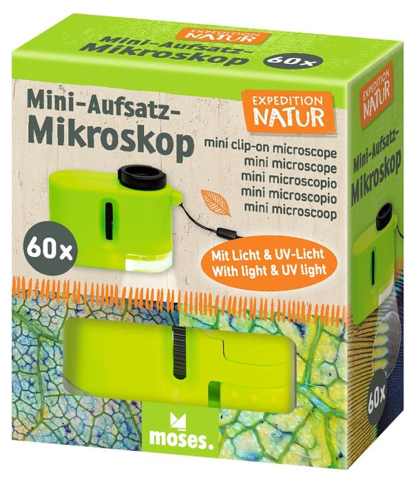 moses Expedition Natur Mini Aufsatz-Mikroskop