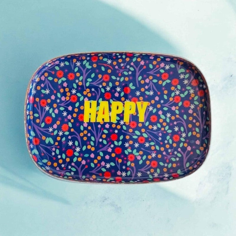 Noï Minischale Happy Millefleur blau
