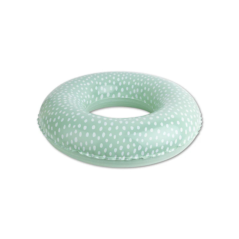 Swim Essentials Schwimmreifen Punkte grün 55cm