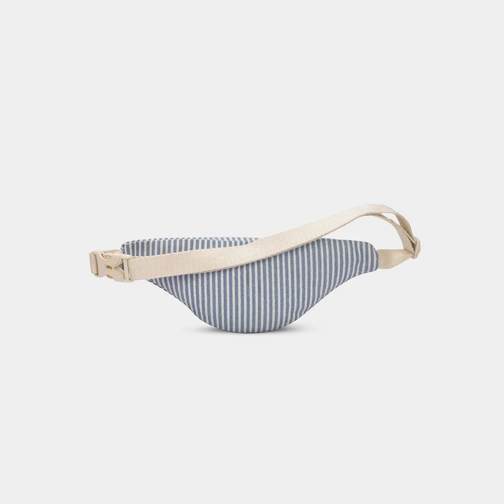 hindbag Bauchtasche Augustin blau gestreift
