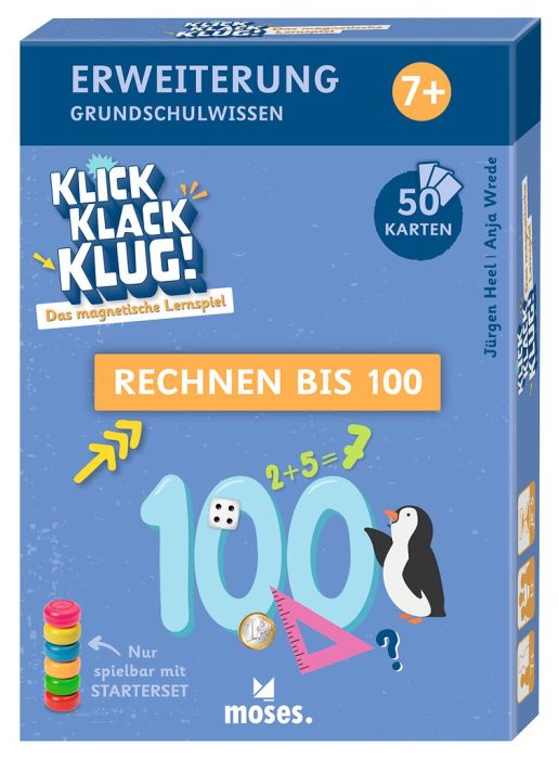 moses Klick Klack Klug Karten Rechnen bis 100