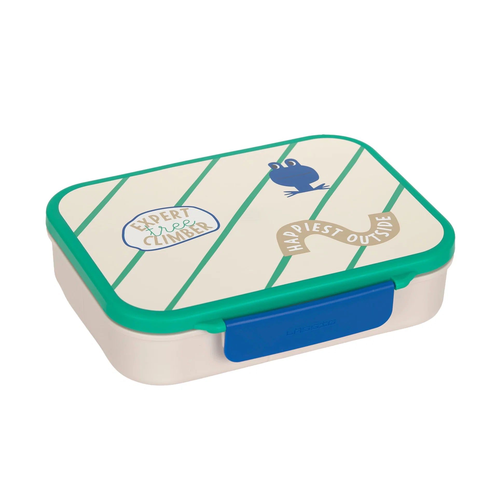 Lässig Bento-Lunchbox Happy Trails Frog