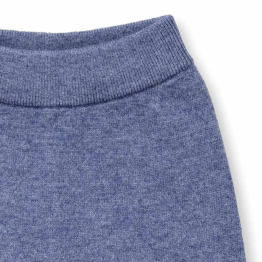Sense Organics Baby Strickleggings PABLO Denim Melange