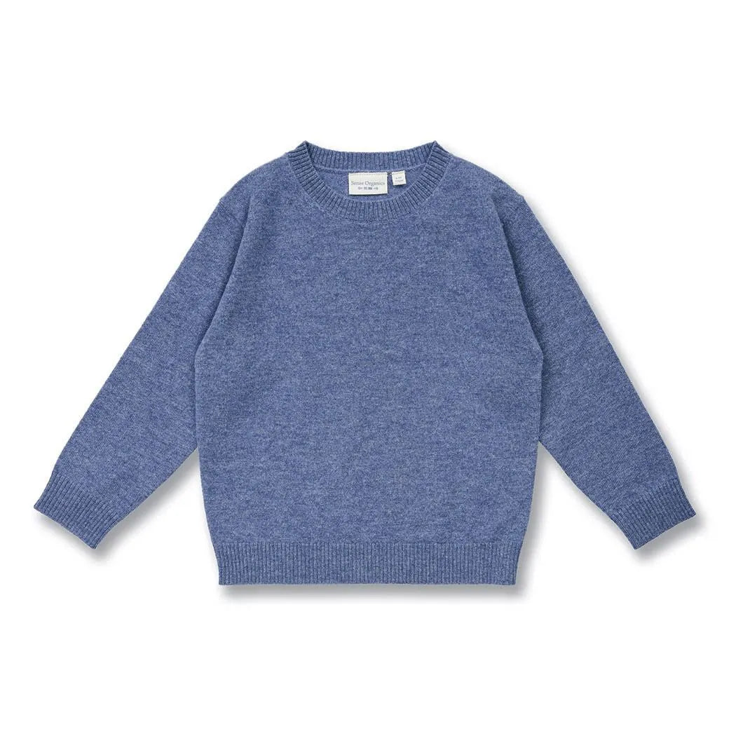 Sense Organics Pullover IKE Denim Melange