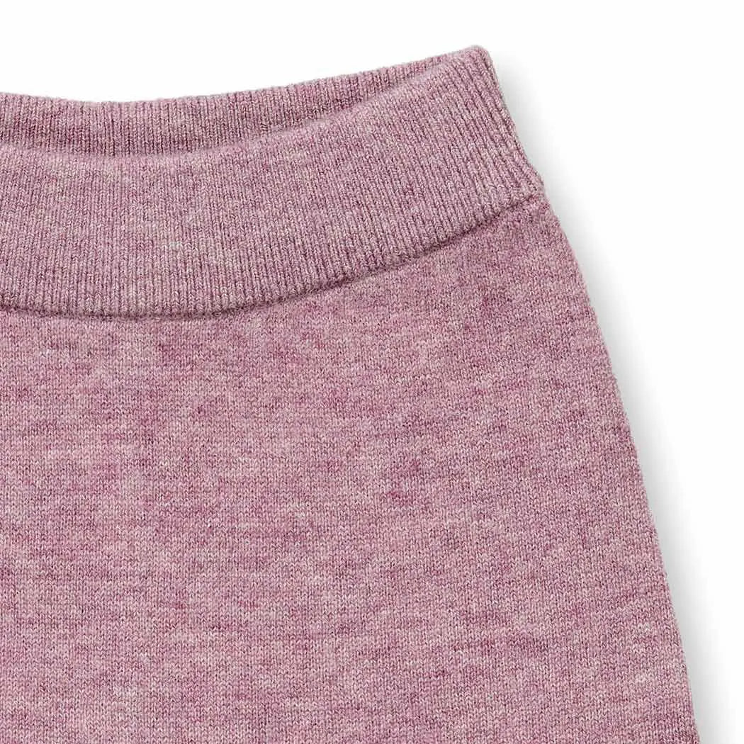 Sense Organics Baby Strickleggings PABLO Mauve Melange