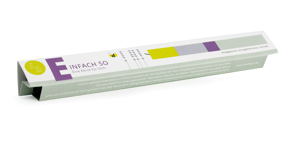 Not the girl Einfach So Kerze