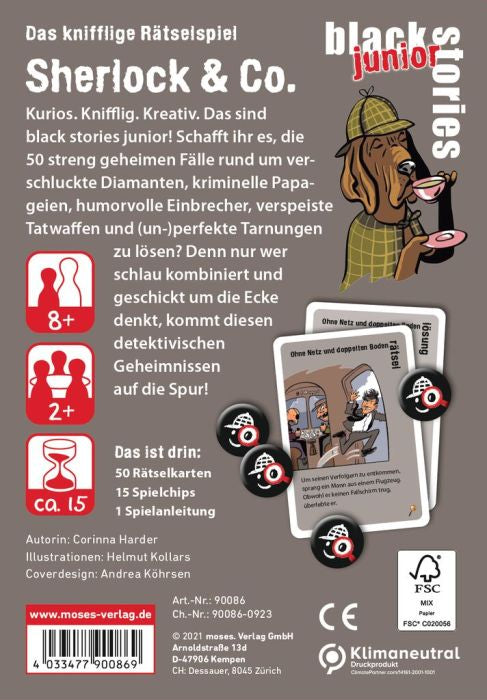 moses Black Stories Junior - Sherlock & Co.