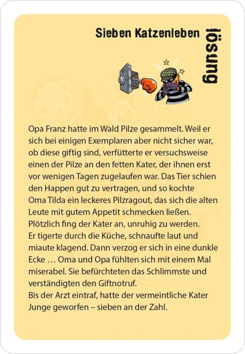 moses Black Stories Junior - Quatsch & Co.