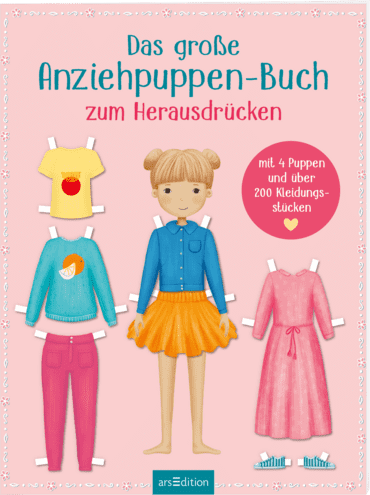 arsEdition Das große Anziehpuppen-Buch