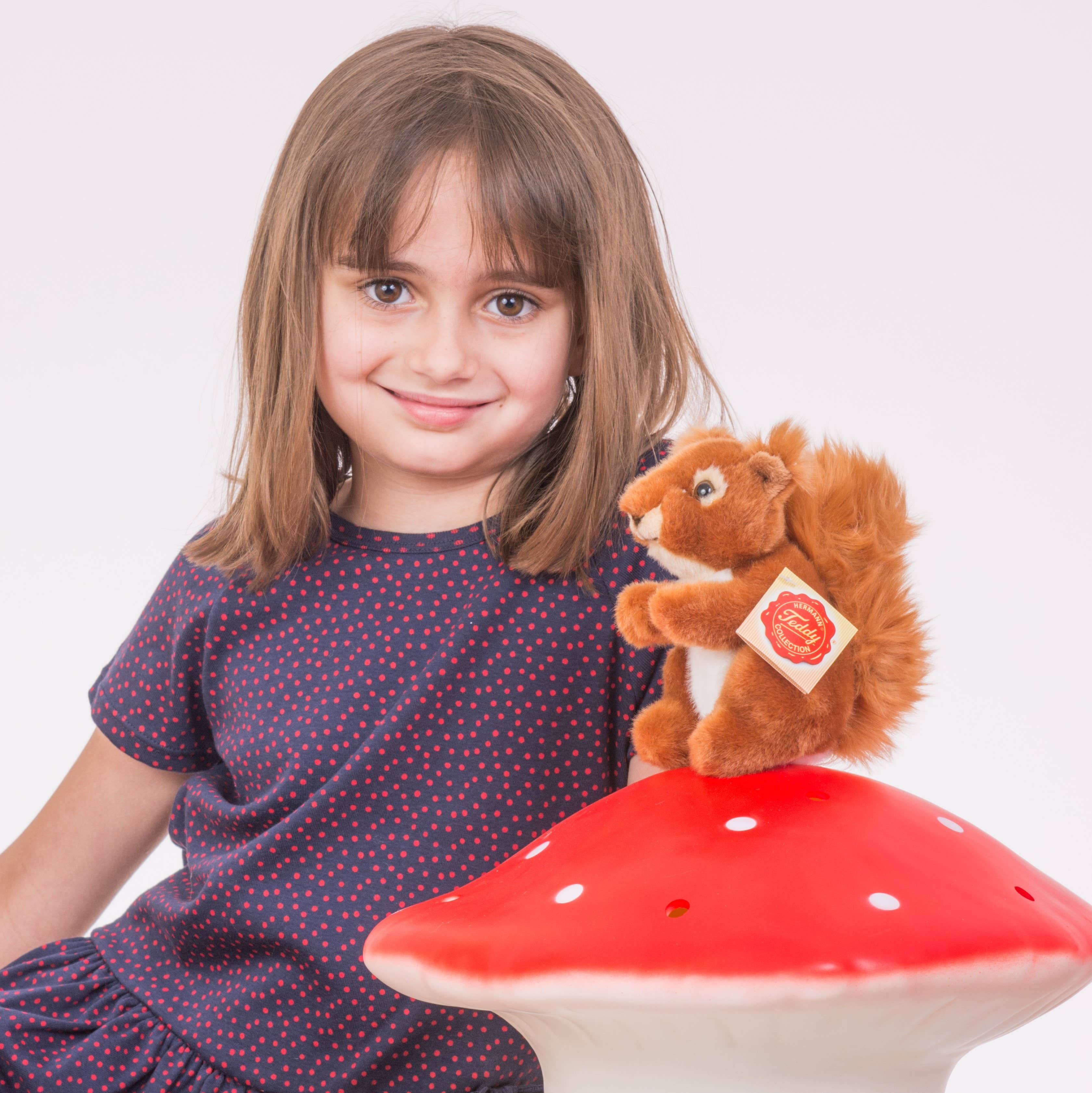 Eichhörnchen 14 cm - Plüschtier - Stofftier