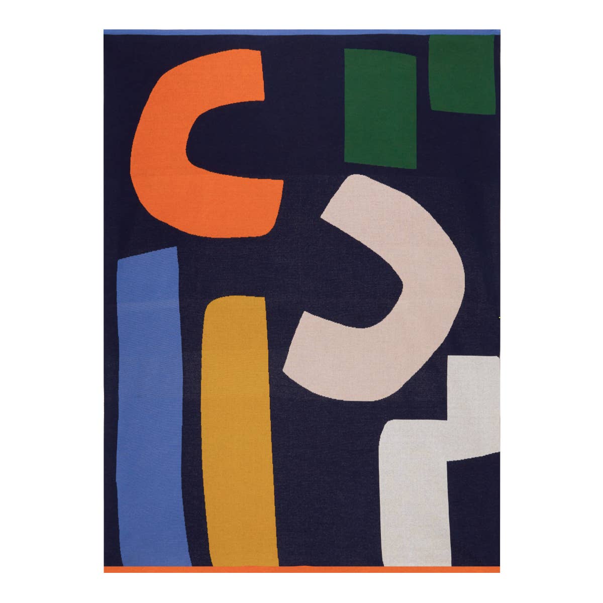 Strickdecke aus Baumwolle - Ilo Multi