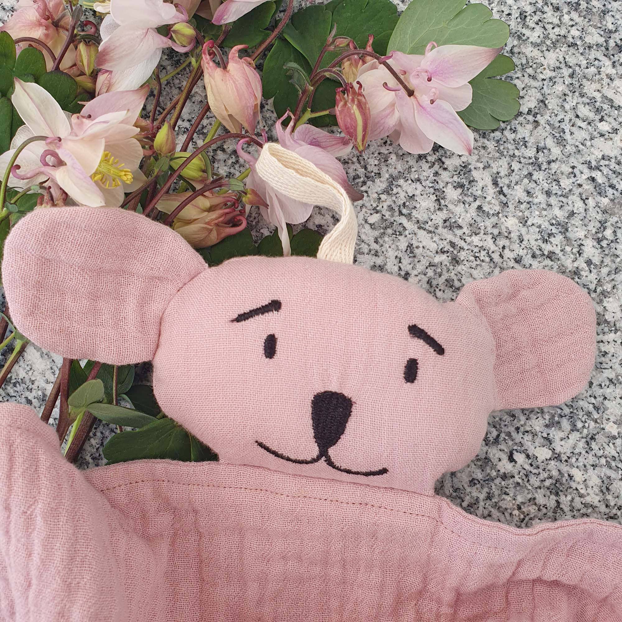 Organischer Kuschelkoala Pale Mauve