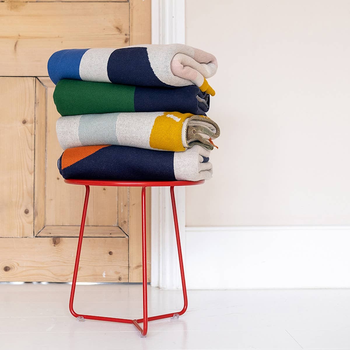 Strickdecke aus Baumwolle - Ilo Multi