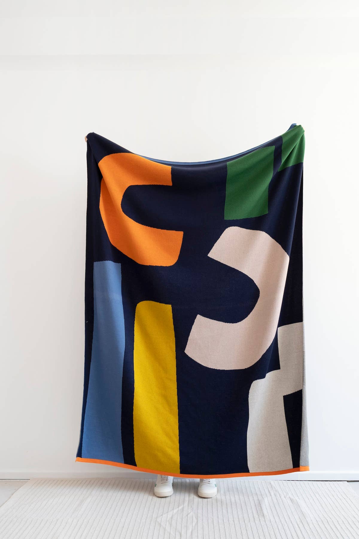 Strickdecke aus Baumwolle - Ilo Multi