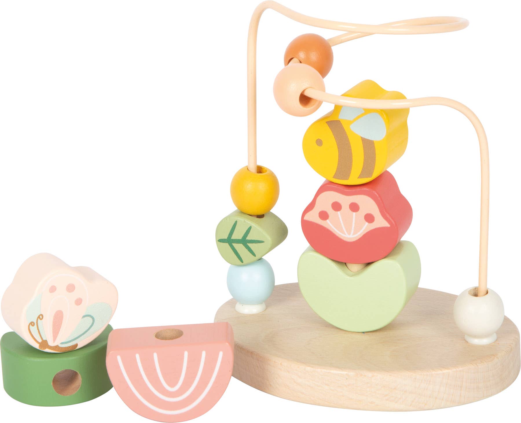 Motorikschleife Kleine Freunde | Motorik| Holzspielzeug