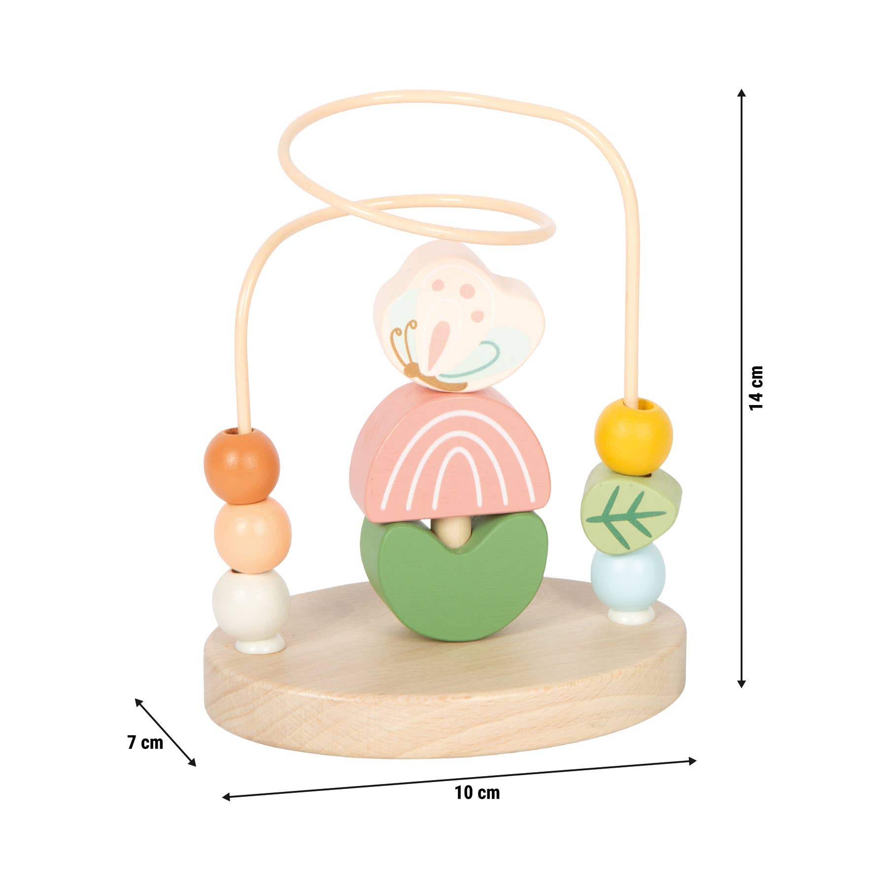 Motorikschleife Kleine Freunde | Motorik| Holzspielzeug