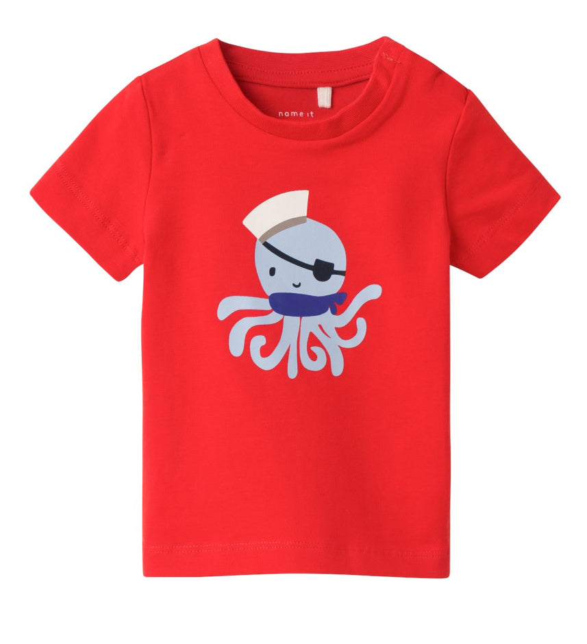 name it T-Shirt Krake (nbmfular)